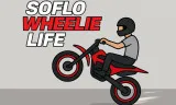 Pure skill-based motorcycle wheelie challenge